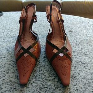 Slingback shoes size 9.